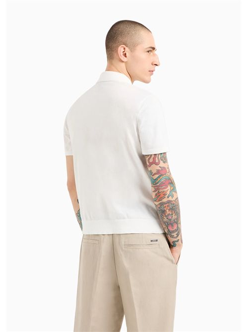 polo uomo bianca ARMANI EXCHANGE | 8NZF5DZM3JZ/1116